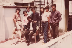 Cantoamérica en México, 1985. Foto por Modesto López